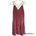 American Eagle Outfitters Dresses | American Eagle Casual Dress Midi | Color: Pink/Red | Size: S