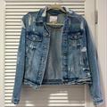 Zara Jackets & Coats | Denim Zara Jacket | Color: Blue | Size: M