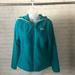 The North Face Jackets & Coats | Jacket - Women's The North Face Fleece Logo Zip-Up Sherpa Hoodie In Teal. Size S | Color: Blue | Size: S