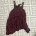 Free People Dresses | Free People Burgundy Trapeze Dress Xs | Color: Red | Size: Xs