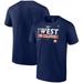 Men's Fanatics Branded Navy Houston Astros 2022 AL West Division Champions Locker Room T-Shirt