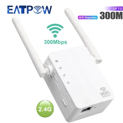 EATPOW-Répéteur WiFi 5G 1200Mbps 5 mesurz longue portée amplificateur de signal réseau