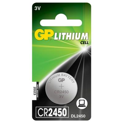 Gp Batteries - GP Lithium Button Cell Battery CR2450 Single - GPPBL2450052