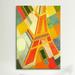 iCanvas 'Eiffel Tower' by Robert Delaunay Painting Print on Canvas in Green/Red/White | 26 H x 18 W x 1.5 D in | Wayfair 11311-1PC6-26x18