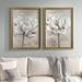 Lark Manor™ "Soft White I" 2-Piece Painting Print Set Canvas in Brown/Gray/White | 30.5" H x 85" W x 1.5" D | Wayfair