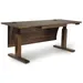 Copeland Furniture Invigo Sit-Stand Desk with Modesty Panel - 3048-REC-SQ-75-W-P-N-G-K-M-W