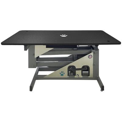 Groomer's Best GB42HYT-B 24" x 42" Hydraulic Black Grooming Table