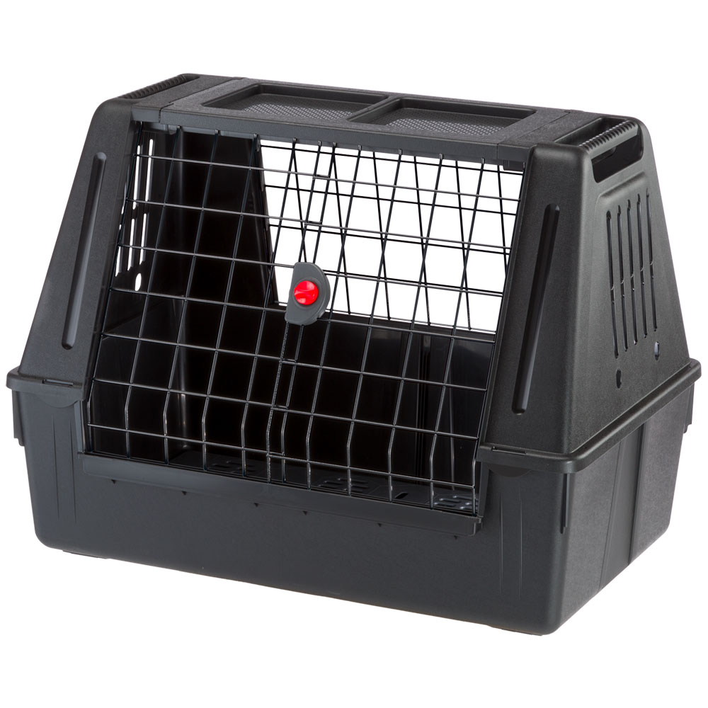 Cage de transport Ferplast Atlas Car Scenic pour chien - 80 : l 82 x P 51 x H 61 cm