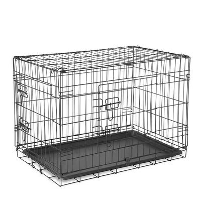 Cage d'intérieur HAFENBANDE Twin Door l 92,5 x P 57,5 x H 64 cm - pour chien