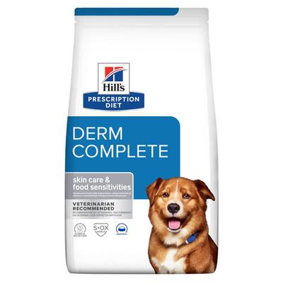 2x12kg Hill's Prescription Diet Derm Complete - Croquettes pour chien