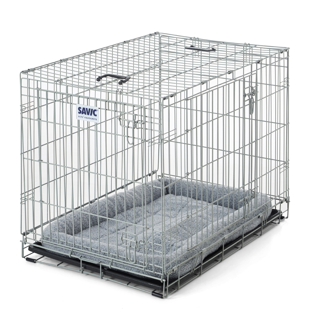 Cage de transport et d'intérieur Savic Dog Residence avec coussin l61xP91xH71cm Cage pour chien
