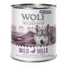 6x800g Free Range Wild Hills canard Wolf of Wilderness - Pâtée pour chien
