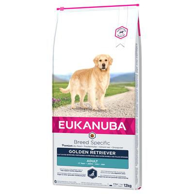 2x12kg Eukanuba Breed et Daily Care Golden Retriever - Croquettes pour chien