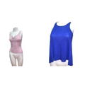 American Eagle Outfitters Tops | Bundle Of 2 American Eagle Xs Tank Tops, Pink + Blue | Color: Blue/Pink | Size: Xs