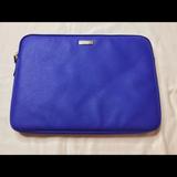 Kate Spade Accessories | Kate Spade Leather Tablet Laptop Case Cover | Color: Blue | Size: Os