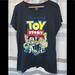 Disney Tops | 3/$15 Disney Pixar Toy Story Buzz Lightyear Woody Jessie Black T-Shirt | Color: Black | Size: Lj