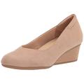 Dr. Scholl's Shoes Damen Be Ready Pumps, Taupe Mikrofaser, 40.5 EU