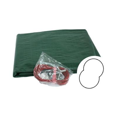 Trend-pool - Winterabdeckplane Achtformbecken aus peb mit Spannschloss und Spannschnur 625 x 360 cm Image