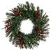 Vickerman 718360 - 24" Berry Mixed Pine Cone Wreath 295T (G220624) 24 Inch Christmas Wreath