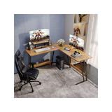 L-Shaped Gaming Desk Computer Corner Desk Office Writing Desk