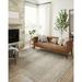 Brown/Gray 90 x 30 x 0.19 in Area Rug - Angela Rose x Loloi Aubrey Jade/Natural Area Rug Polyester | 90 H x 30 W x 0.19 D in | Wayfair