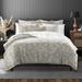 The Tailor's Bed Indali Taupe/Beige Standard Cotton 2 Piece Comforter Set Polyester/Polyfill/Cotton in White | Full/Double | Wayfair