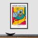 SIGNLEADER Framed Canvas Print Wall Art Henri Matisse Pineapple Geometric Watercolor Classic Vintage Illustrations Fine Art Decorative Multicolor For Canvas | Wayfair