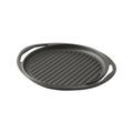 LAVA CAST IRON Lava Enameled Cast Iron Griddle Pan 11 inch-Round Non Stick/Enameled Cast Iron/Cast Iron in Gray/Green | 0.5 H x 9.5 D in | Wayfair