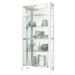 Howard Miller® Danica II Lighted Curio Cabinet Wood in White | 78.625 H x 35.75 W x 15.5 D in | Wayfair 680733