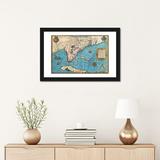 Fleur De Lis Living 'Antique Maps of Florida & Cuba' by Jacques Le Moyne De Morgues Graphic Art on Canvas Paper | 16 H x 24 W in | Wayfair