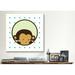 Isabelle & Max™ Arabelle 'Kids Children Monkey Face' - Wrapped Canvas Graphic Art Print Canvas in Brown/Green/White | 12 H x 12 W x 1.5 D in | Wayfair