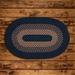 White Oval 2' x 3' Area Rug - Rosalind Wheeler Madison - Blue Moon 2"X11" Wool | Wayfair 521578D245E34211AF8BFF83D5E15680