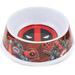 Marvel Comics Deadpool Dog Food Water Bowl, 2 Cups, Regular, Multi-Color