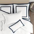 Suzanne Kasler Positano Duvet Cover - Indigo, King - Ballard Designs Indigo King - Ballard Designs