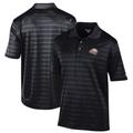 Men's Champion Black Ohio Northern Polar Bears Textured Solid Polo