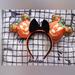 Disney Accessories | Disney Nwt Loungefly Minnie Mouse Pumpkin Ears | Color: Green/Orange | Size: Os