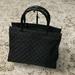 Gucci Bags | Authentic Gucci Bamboo Canvas Tote Bagfree Ship | Color: Black | Size: Os