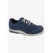 Women's Drew Columbia Flats by Drew in Navy Suede (Size 5 1/2 XW)