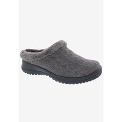 Extra Wide Width Women's Drew Comfy Mules by Drew in Grey Fabric (Size 13 WW)