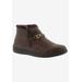 Extra Wide Width Women's Drew Blossom Boots by Drew in Brown Foil Leather (Size 9 1/2 WW)