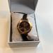 Nine West Jewelry | Nine West Brown Leather Watch W/ Gold Hardware, Adjustable Strap, Nwt!! | Color: Brown/Gold | Size: Os