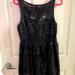 Free People Dresses | Black Sequin Dress | Color: Black | Size: L