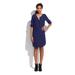 Madewell Dresses | Madewell Navy Cargo Tunic Dress Size Medium | Color: Blue/Purple | Size: M