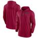 Men's Nike Burgundy Washington Commanders Sideline Pop Performance Pullover Long Sleeve Hoodie T-Shirt