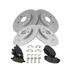 2008-2015 Scion xB Front and Rear Brake Pad and Rotor Kit - TRQ BKA23041