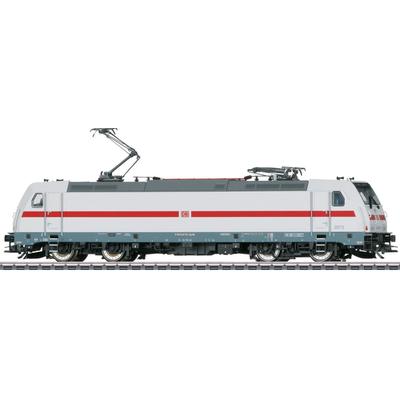 Elektrolokomotive MÄRKLIN "Elektrolokomotive Baureihe 146.5 - 37449", rot (weiß, grau, rot), Modelleisenbahn-Fahrzeuge, Kinder, Kunststoff, Metall, mit Licht- und Soundeffekten; Made in Europe