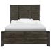 Abington Panel Bed in Weathered Charcoal Magnussen Home B3804-74