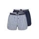 BOSS Herren Pyjamashorts BOXER EW 2er-Pack, marine, Gr. L