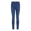 Vila Damen Jeans VISKINNIE IT RW MBD, blue, Gr. XS/32