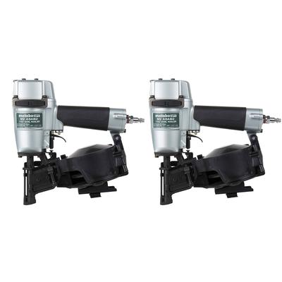 Metabo HPT Coil Roofing Nailer Two Pack